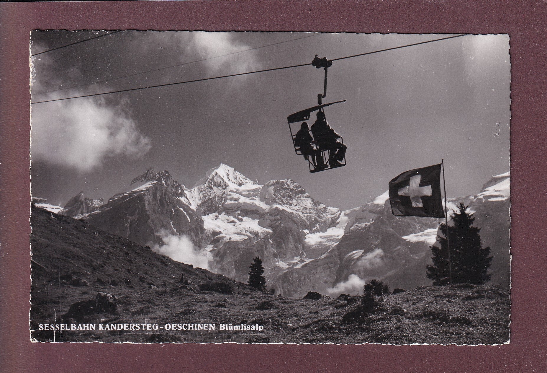 Sesselbahn KANDERSTEG-OESCHINEN - Blümlisalp
