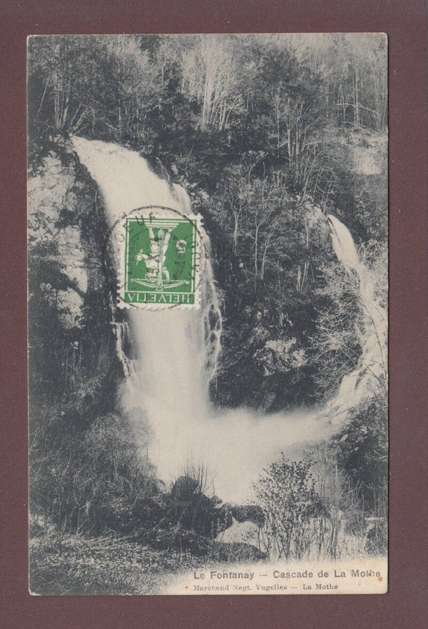 LE FONTANAY - Cascade de la Mothe - 1914