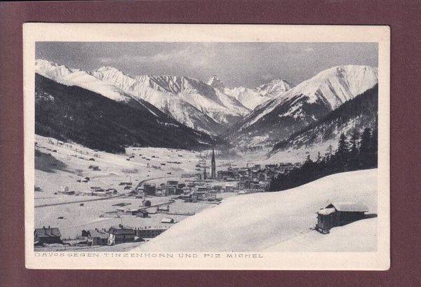 DAVOS - Tinzenhorn - Piz Michel - 1918