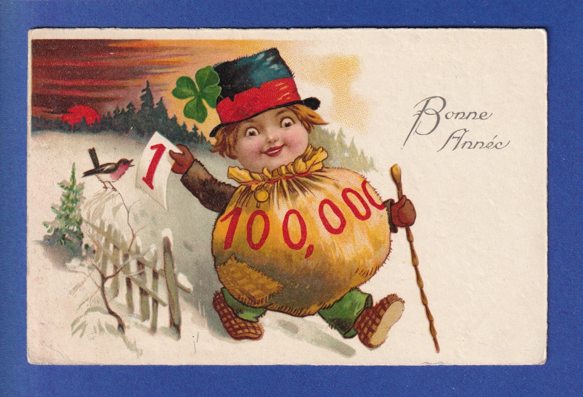 NOUVEL AN - Enfant - Fortune - 1931