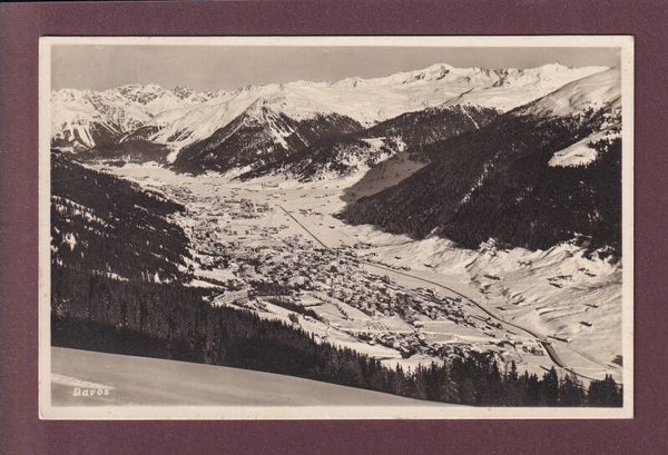 DAVOS - Totalansicht - 1935