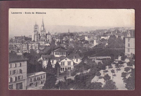 LAUSANNE - Ecole de Médecine - 1911