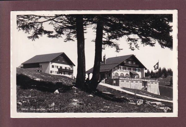 HÔTEL TÊTE-DE-RAN - Georges Jacot - 1954