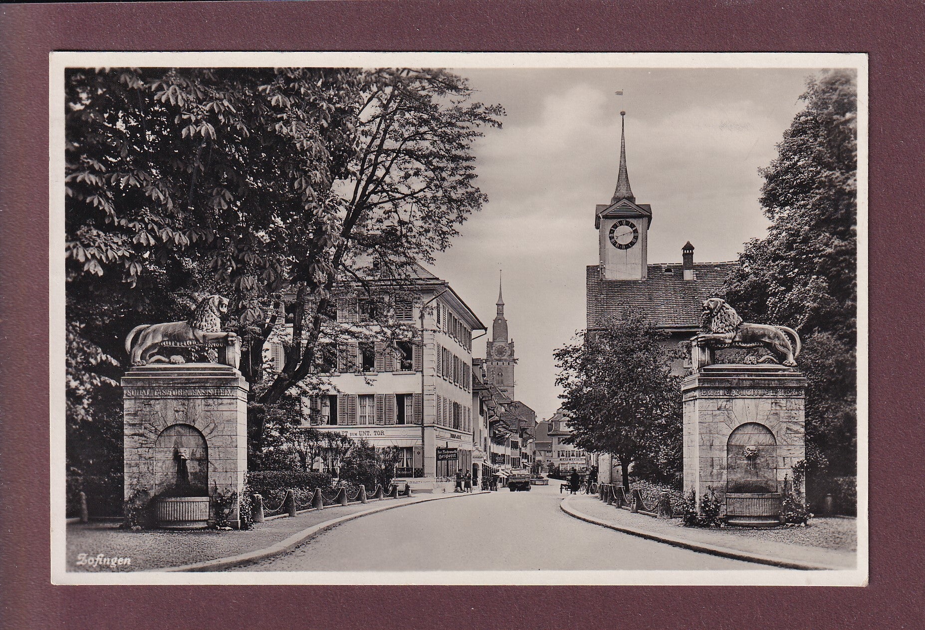 ZOFINGEN - 1937