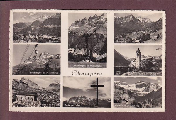CHAMPERY - 8 images - 1947