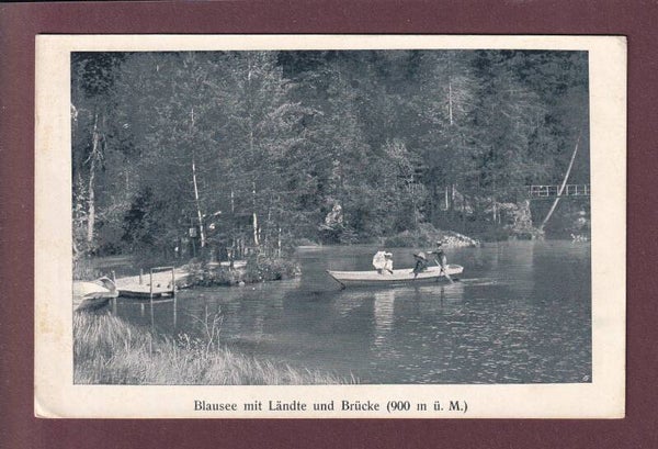 BLAUSEE - Ländte und Brücke - 1907