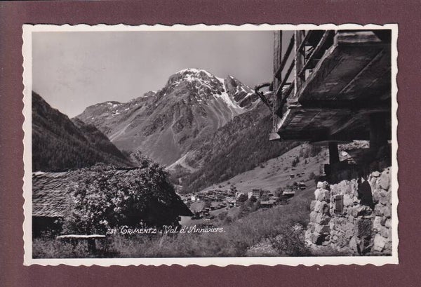 GRIMENTZ - Val d'Anniviers - 1944