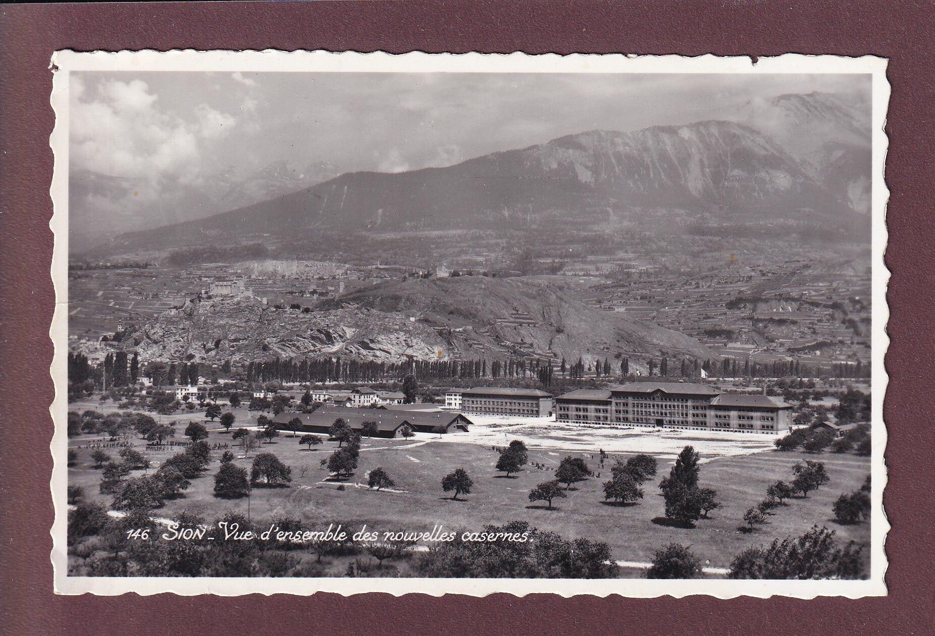 SION - Nouvelles casernes - 1953