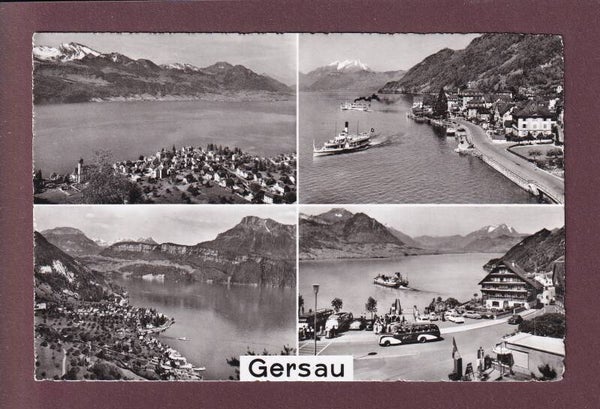 GERSAU - 4 Bilder - 1956