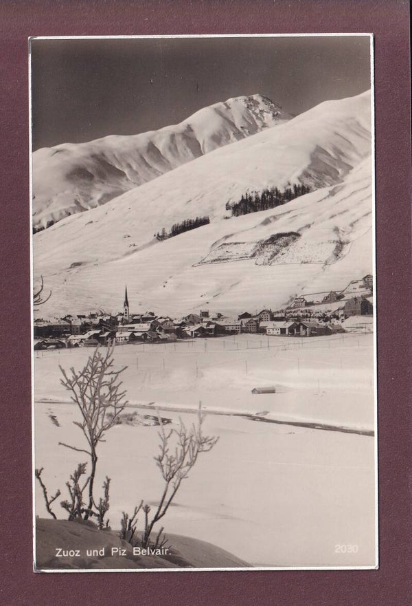 ZUOZ - Piz Belvair - 1931