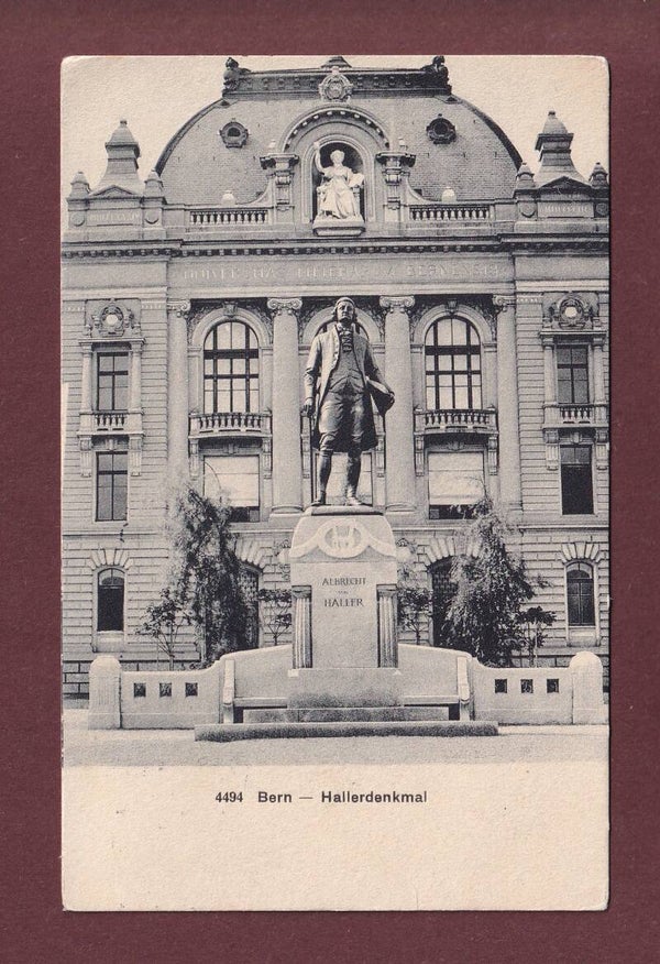 BERN - Hallerdenkmal - 1915
