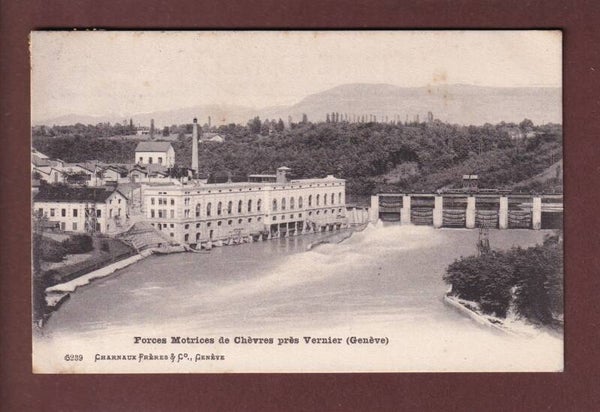 GENEVE - Forces Motrices - 1910