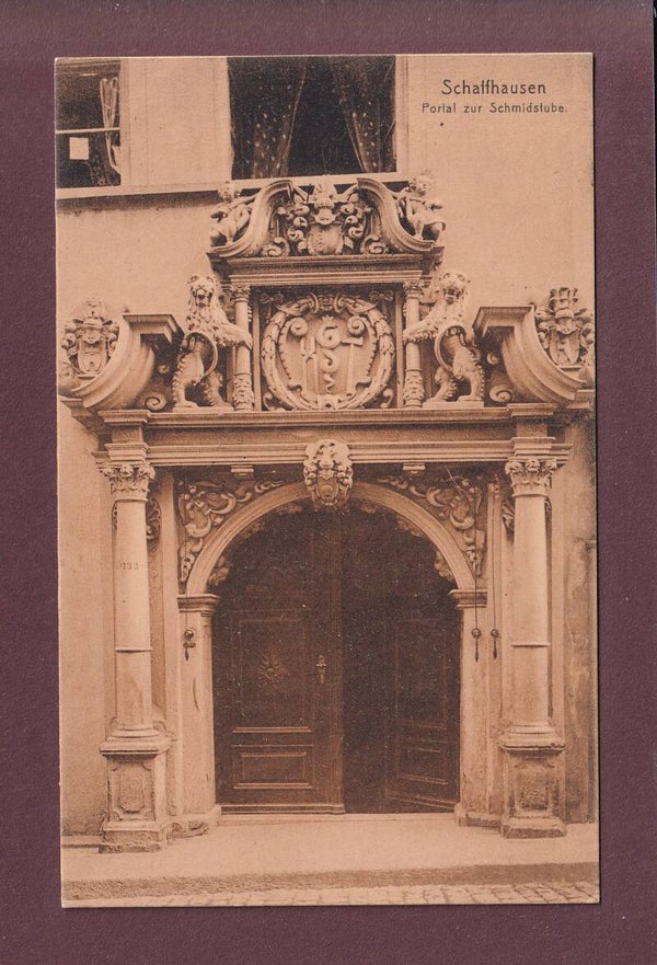 SCHAFFHAUSEN - Portal zur Schmidstube