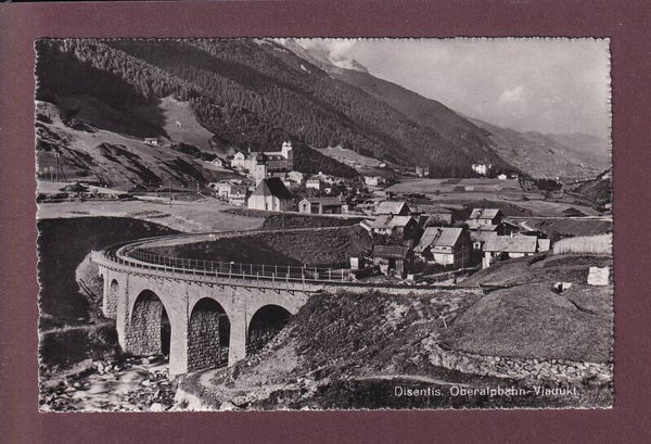 DISENTIS - Oberalpbahn-Viadukt