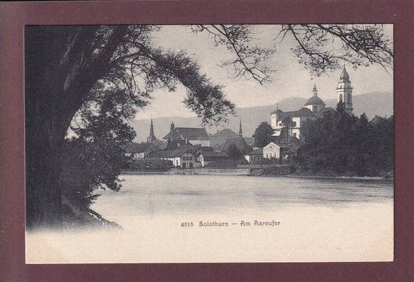 SOLOTHURN - Am Aareufer