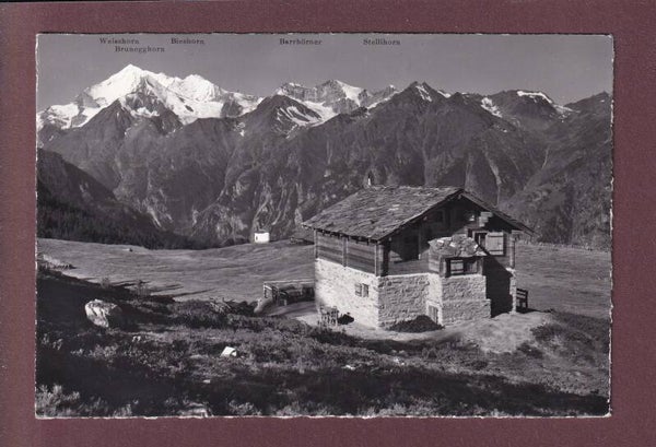 HANNIGALP ob Grächen - Restaurant Hannighüsli