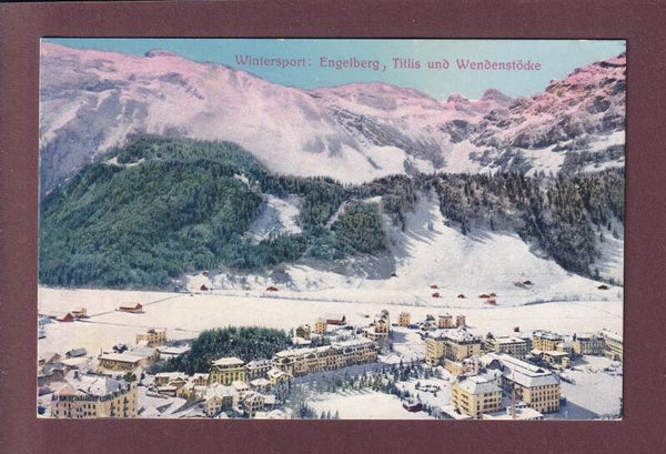 ENGELBERG unter Schnee - Titlis - Wendenstöcke