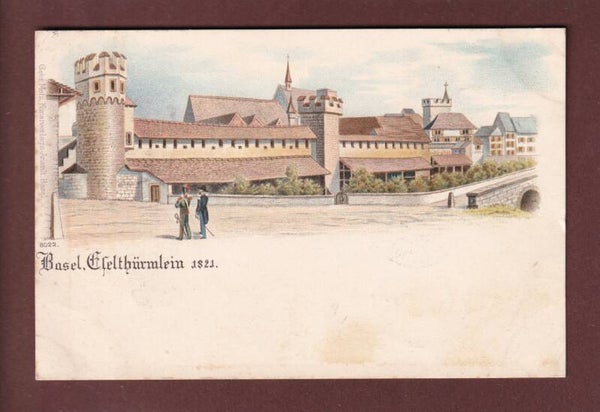 BASEL - Eseltürmlein 1821 - 1898