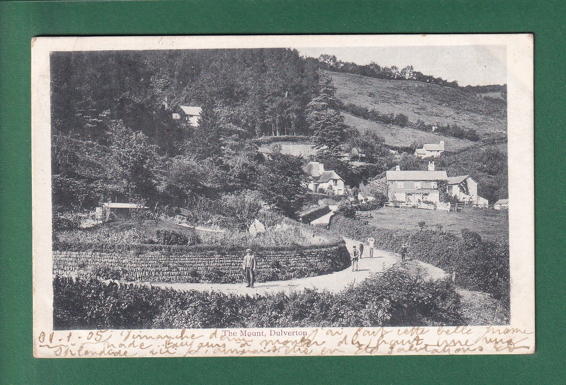 DULVERTON - The Mount - 1905