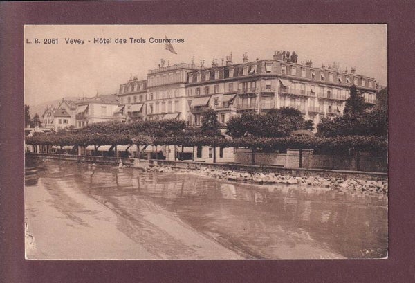 VEVEY - Hôtel des Trois Couronnes