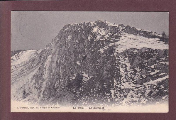 Sommet de LA DÔLE - 1906