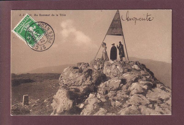 Sommet de LA DÔLE - 1913