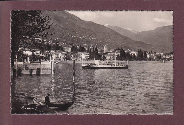LOCARNO - Quai - Nave - 1945