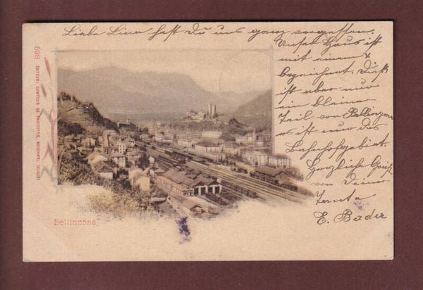BELLINZONA - 1899 CPN