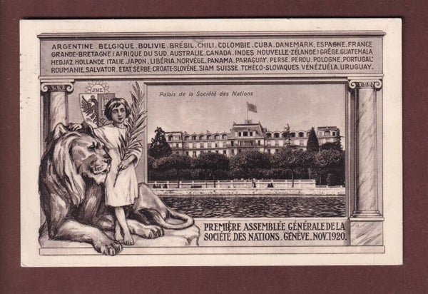 GENEVE - Société des Nations 1920
