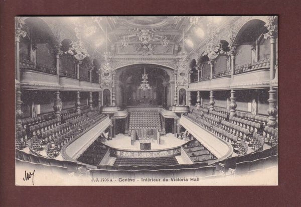 GENEVE - Victoria Hall - 1907