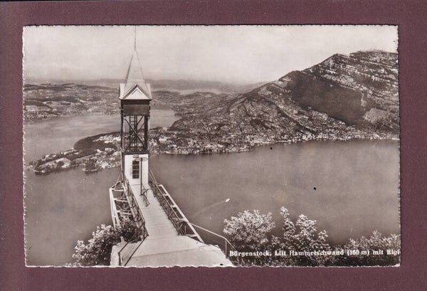 BÜRGENSTOCK - Lift Hammetschwand - 1956