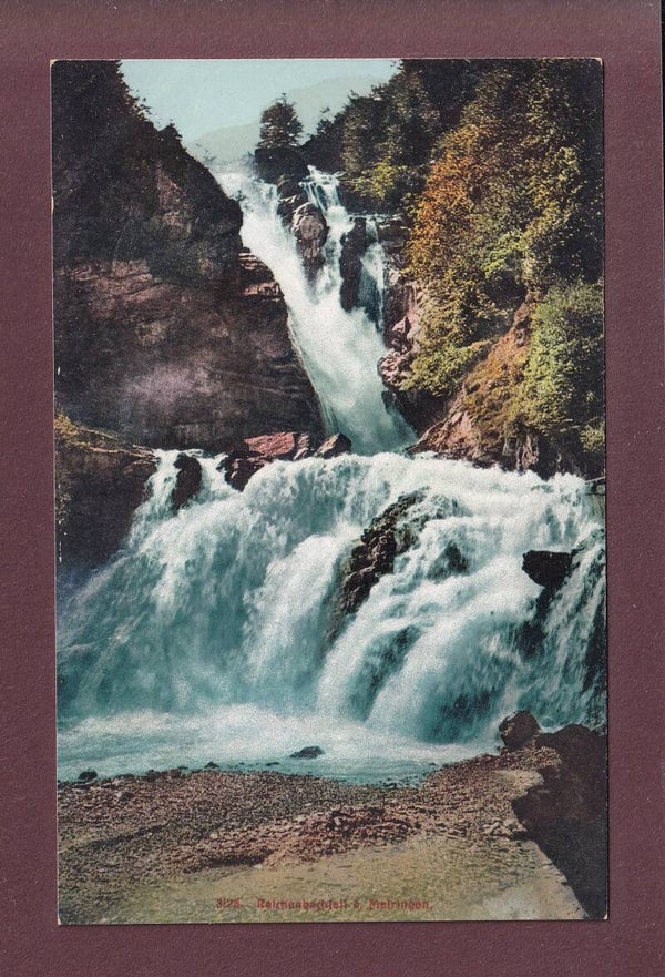 REICHENBACHFALL bei Meiringen - 1907