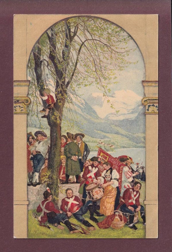 BUNDESFEIERKARTE - FÊTE NATIONALE 1918 (1)