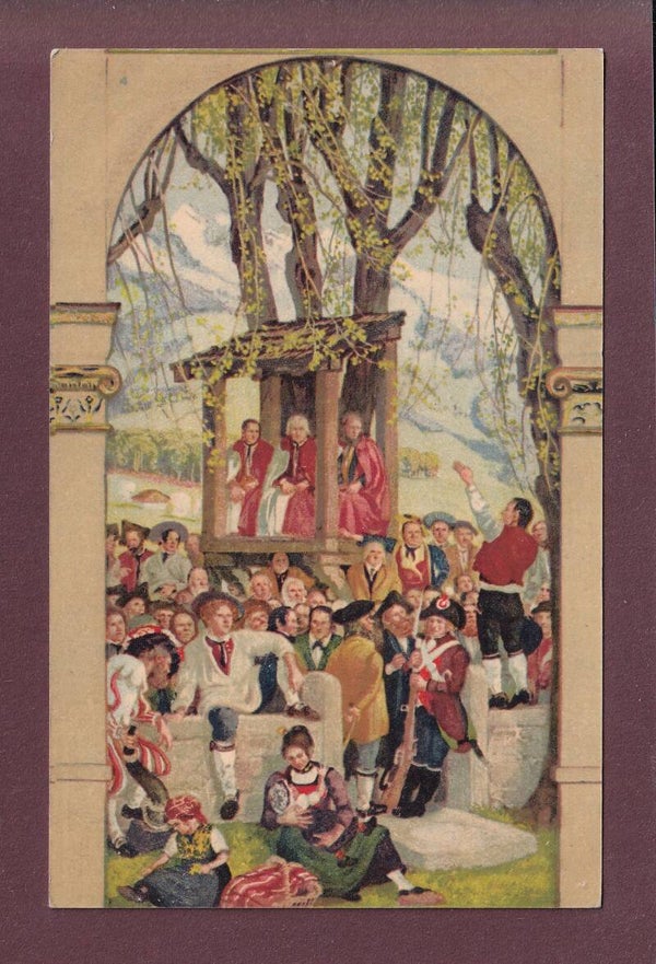 BUNDESFEIERKARTE - FÊTE NATIONALE 1918 (2)