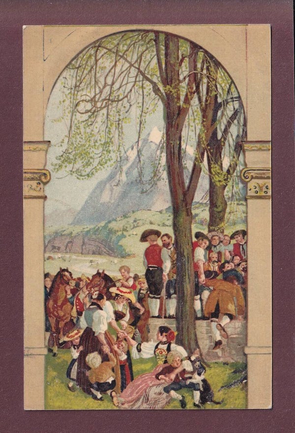 BUNDESFEIERKARTE - FÊTE NATIONALE 1918 (3)
