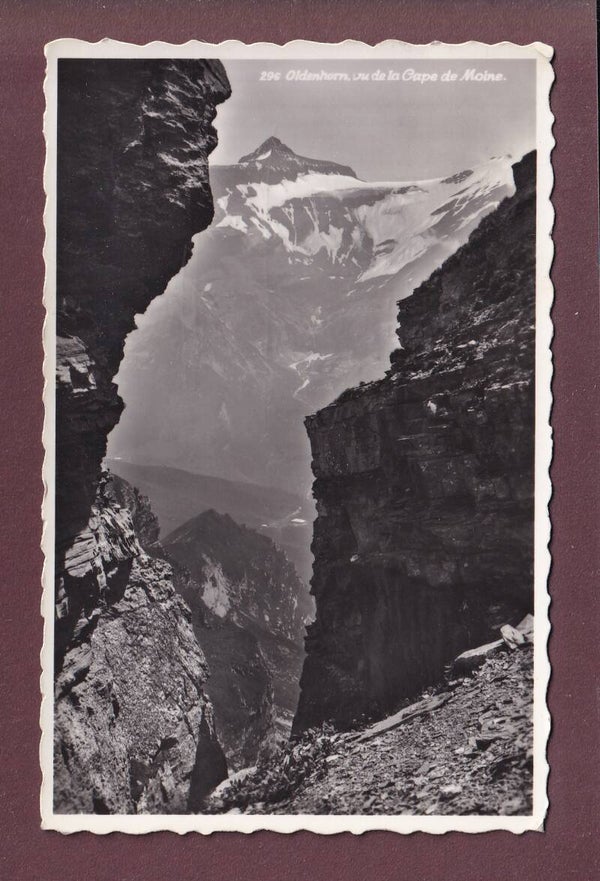 OLDENHORN vu de la Cape au Moine - 1950