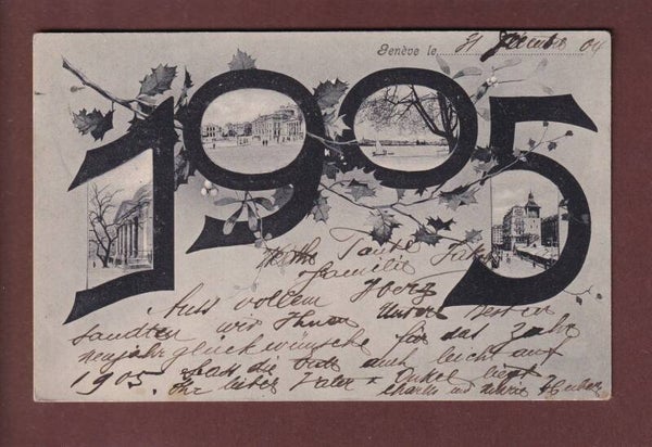 GENEVE - Multivues 1905