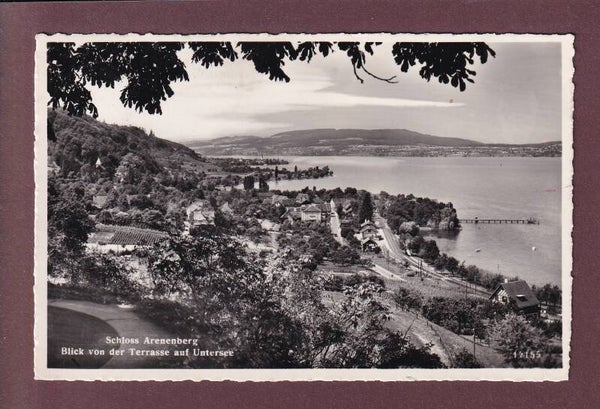 Salenstein - SCHLOSS ARENENBERG - Bahnhof - 1950