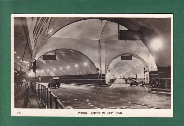 LIVERPOOL - Junction in Mersey Tunnel