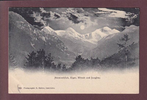 HEIMWEHFLUH - Mondschein - 1907