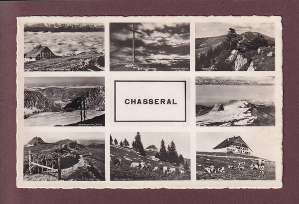 CHASSERAL - 8 images - 1950