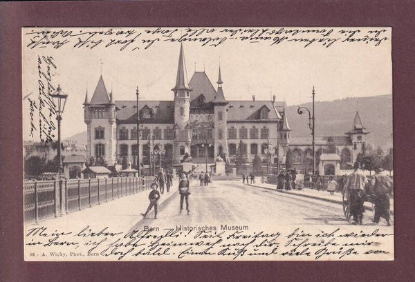 BERN - Historisches Museum - Leute - 1904