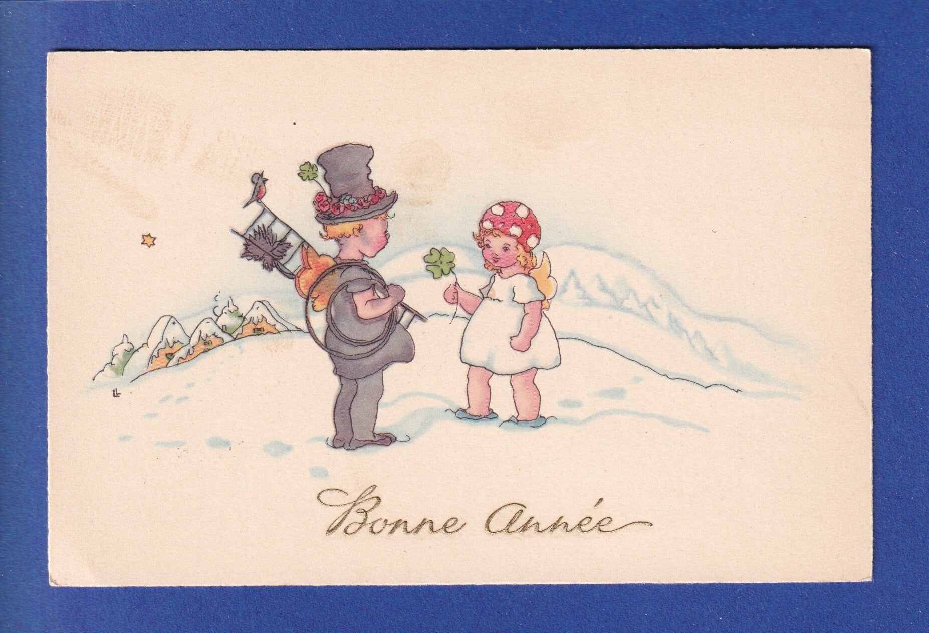 NOUVEL AN - Enfants - Neige