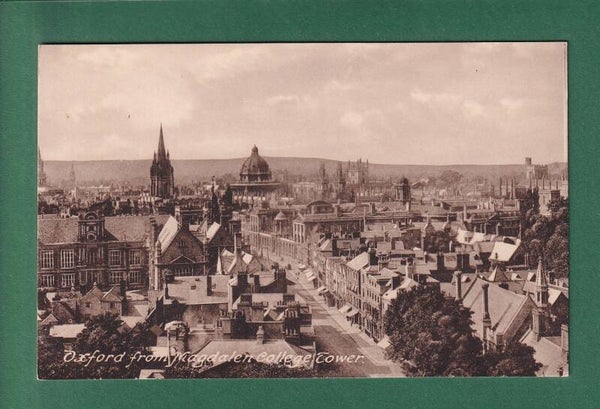 OXFORD from Magdalen College Tower - 1924