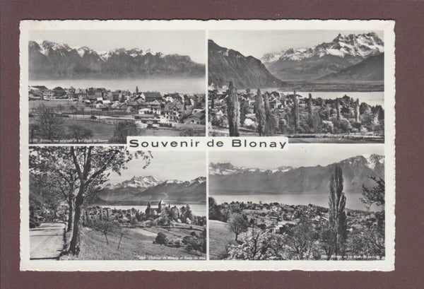 Souvenir de BLONAY - 4 images
