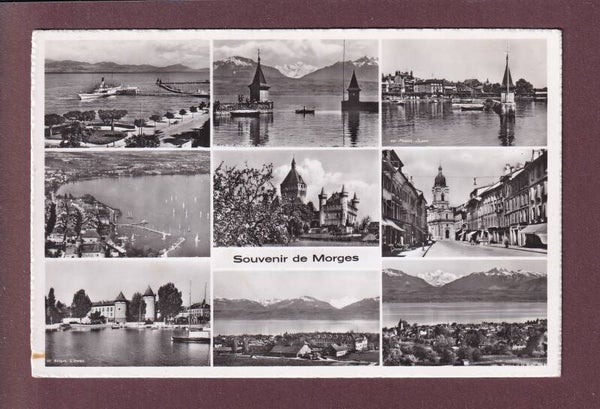 Souvenir de MORGES - 9 images - 1955