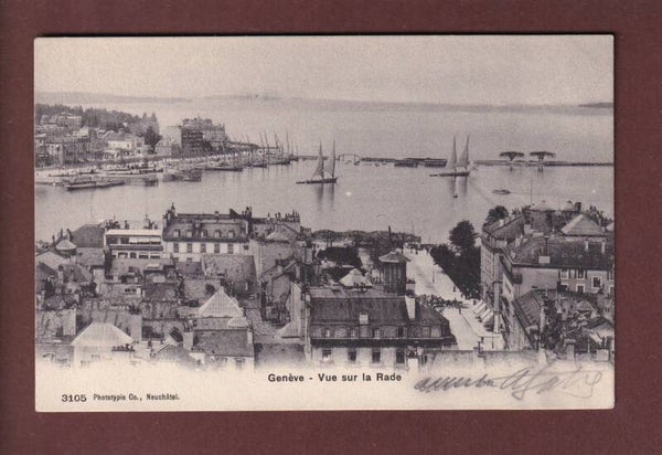 GENEVE - Vue partielle