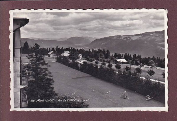 MONT SOLEIL près St. Imier - Vue de l'Hôtel des Sports 1954