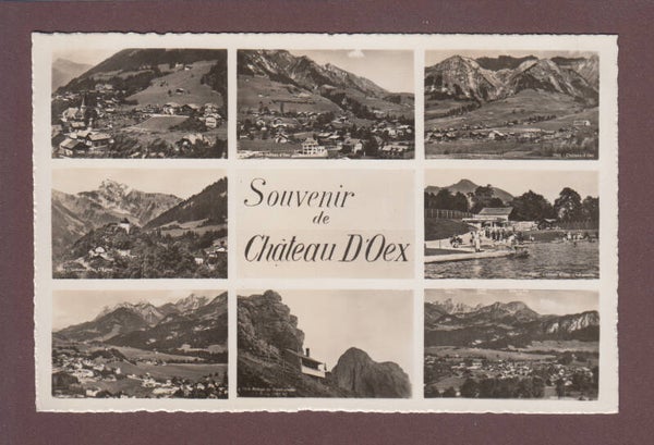 Souvenir de CHÂTEAU D'OEX - 8 images