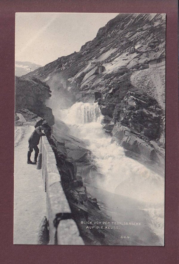 TEUFELSBRÜCKE - Reuss - Leute